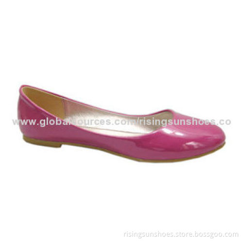 Flat Casual Shoes, Made of PU Upper, Available in Various Colors and Sizes